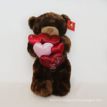 Ours en peluche en fausse fourrure en peluche